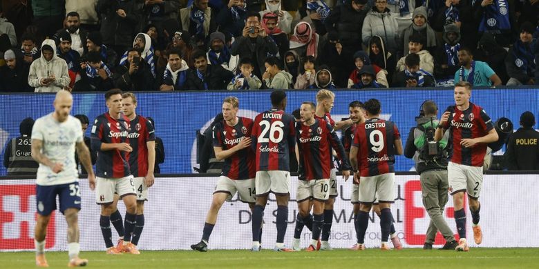Bologna, Inter Milan, Inter, Piala Super Italia, Supercoppa Italiana, Cristian Chivu, Skor Bologna Vs Inter 1-1 (ap 3-2), Chivu Tak Mau Persoalkan Wasit