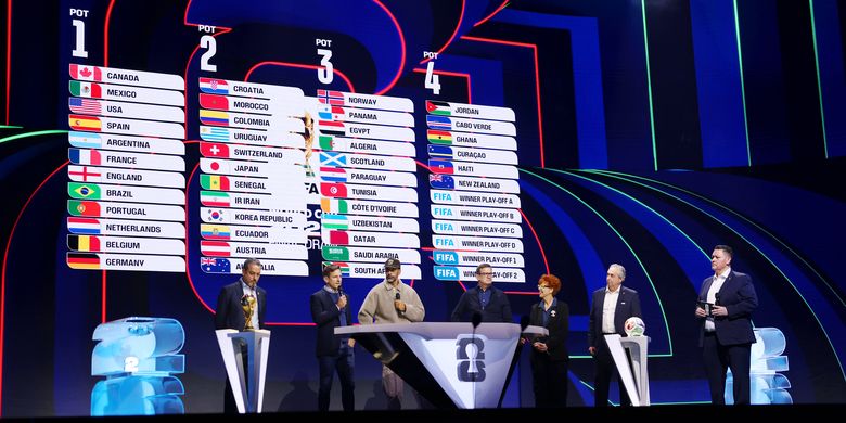 Piala Dunia 2026, Amerika Serikat, Meksiko, Kanada, Piala Dunia, FIFA, Donald Trump, Mark Carney, Claudia Scheinbaum, mark carney, drawing piala dunia 2026, Drawing Piala Dunia 2026: Pemimpin 3 Negara Tuan Rumah Hadir
