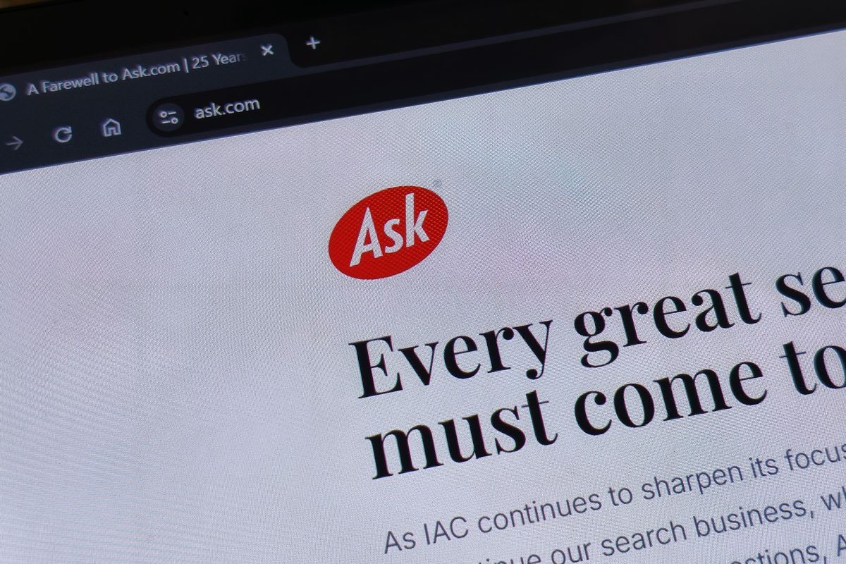 Ask Jeeves, mesin pencari, internet, Google, Ask.com Ditutup, Situs Mesin Pencari dan Tanya-Jawab yang Sempat Populer