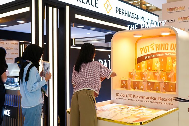 The Palace Jeweler, perhiasan, berlian, Pameran PANAS HALU, Sambut Idul Fitri, The Palace Jeweler Hadirkan Beragam Promo di Pameran PANAS HALU