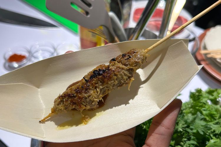 sate klopo, daging sapi premium Australia, Cara Membuat Sate Klopo Premium, Pakai Daging Sapi New South Wales