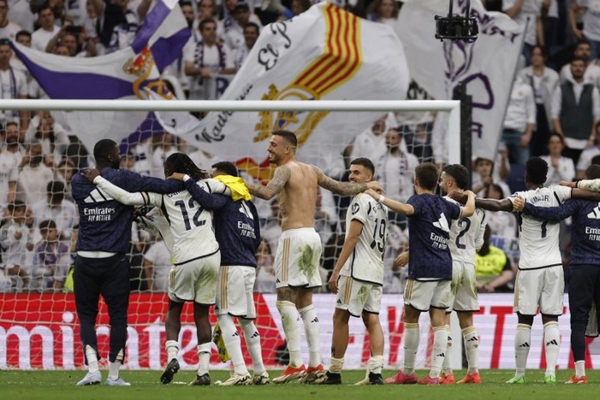 Real Madrid, Bernabeu, Santiago Bernabeu, Liga Spanyol, Real Madrid Resmi Mengubah Nama Stadion, Hapus Nama 