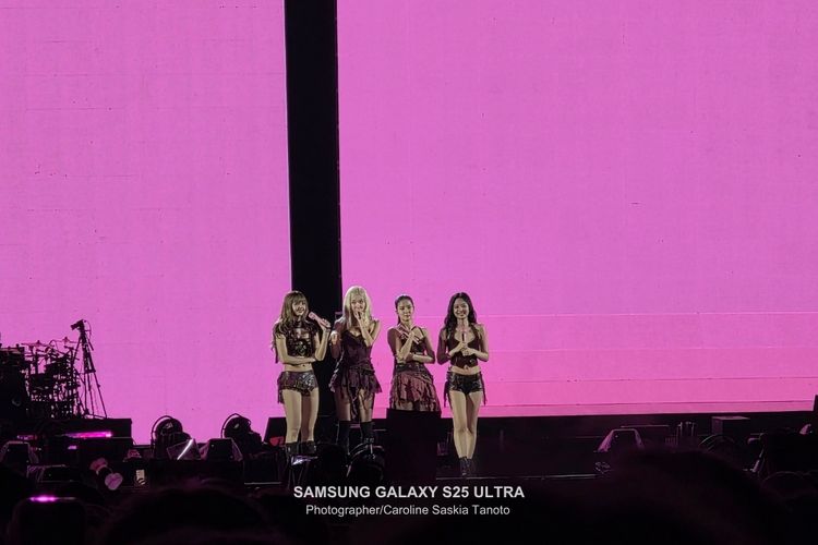 HP Konser, Samsung, Blackpink, Samsung S25 Ultra, hasil foto, Samsung Galaxy S25 Ultra, BLACKPINK, foto konser, Jauh dari Panggung Blackpink, Begini Hasil Zoom Samsung S25 Ultra di GBK