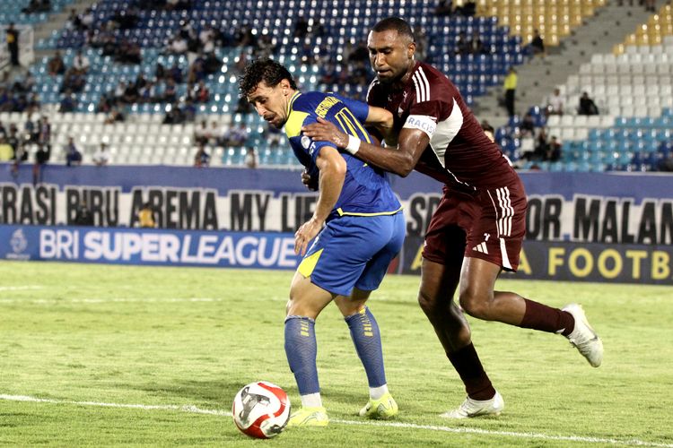 Arema FC, PSM Makassar, Marcos Santos, Hasil Arema FC vs PSM Makassar 3-0, Marcos Santos Puji Mental Pemain