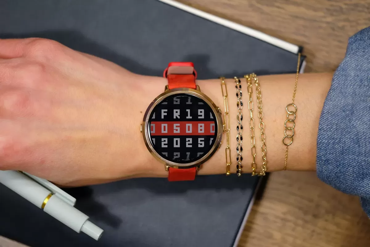 Pebble, Pebble Round 2, smartwatch, Jam tangan pintar, Pebble Round 2 Resmi, Smartwatch Tipis dengan Baterai Tahan 14 Hari
