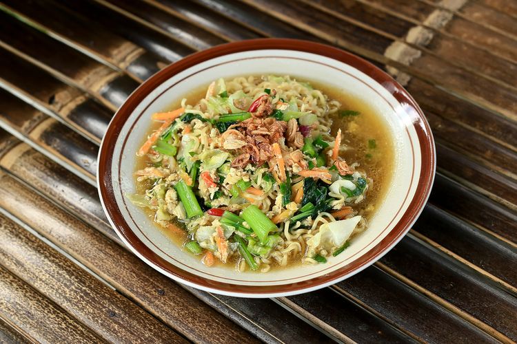 resep mi nyemek, Resep Mi Nyemek Pakai Mi Instan, Takaran Bumbunya Ini