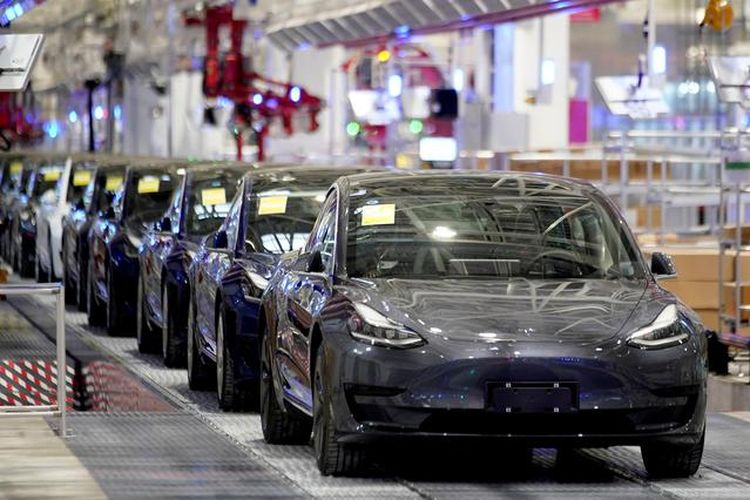 Tesla, kendaraan listrik, mobil listrik, otomotif, BYD Geser Tesla sebagai Produsen Mobil Listrik Terbesar Dunia