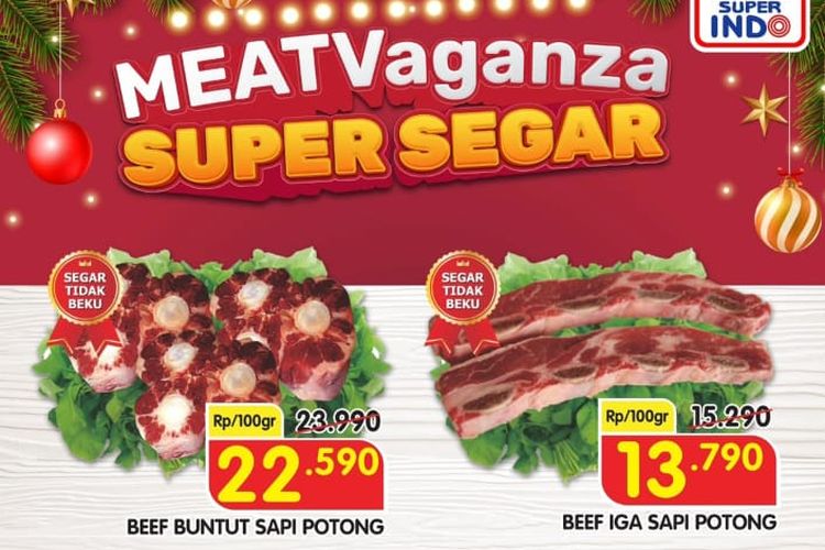 promo Indomaret hari ini, Promo Alfamart hari ini, promo Superindo hari ini, Promo Indomaret, Alfamart, Superindo 21 Desember 2025, Daging, Minyak, dan Telur Turun Harga