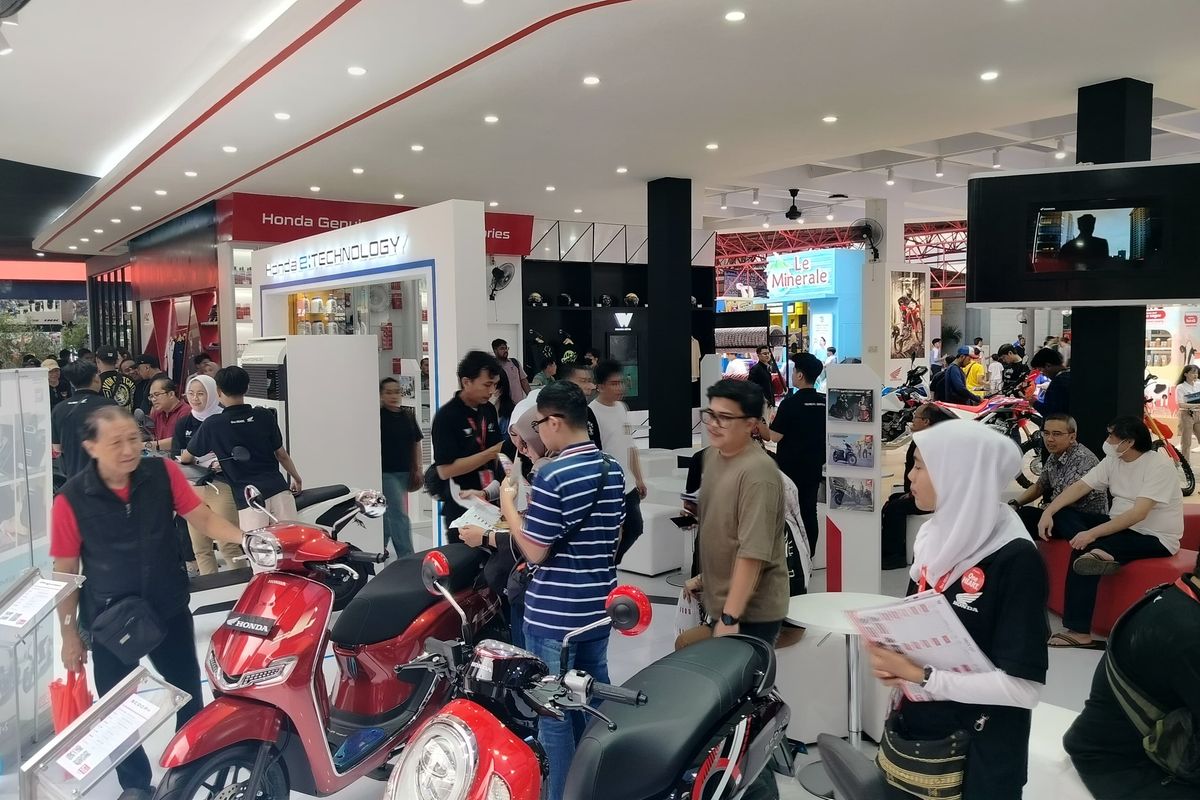 Wahana Honda, kepemilikan motor, Penjualan motor, Kepadatan Tinggi, Warga Jakarta Rata-rata Punya Lebih dari Satu Motor