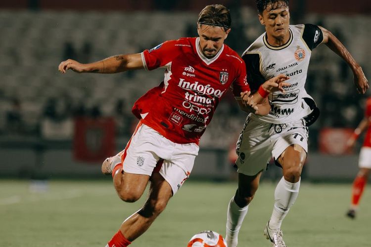 Bali United, PSIM Yogyakarta, Super League, Pelatih Bali United, Johnny Jansen, Johnny Jansen Kecewa Berat Bali United Sia-siakan Keunggulan Tiga Gol atas PSIM