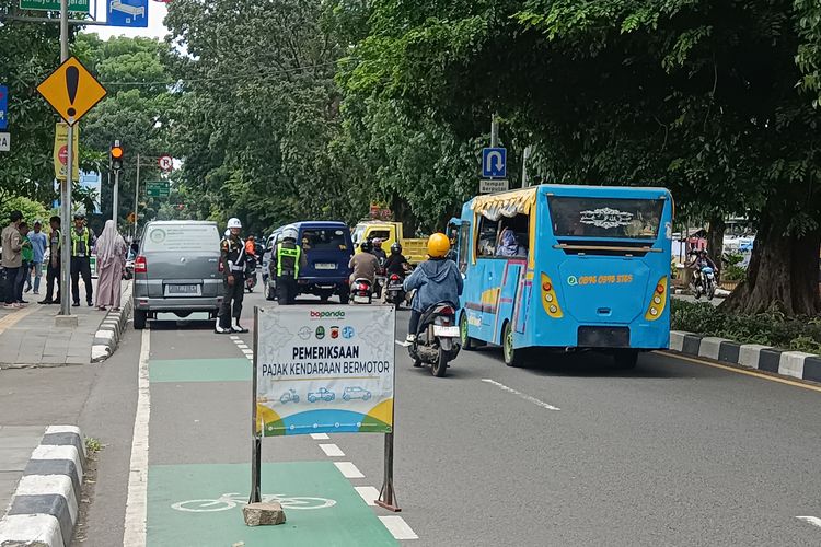 Kota Bogor, Pajak Kendaraan Bermotor, pajak motor, pajak mobil, pemeriksaan pajak, Ada Razia Pajak Kendaraan Bermotor di Bogor, Bisa Bayar di Tempat