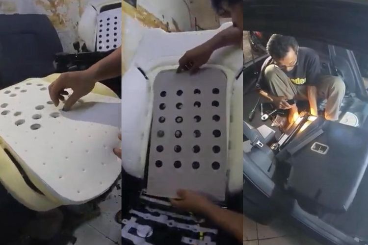 mobil listrik, Jaecoo J5 EV, modifikasi, Tambah Kenyamanan Jok Mobil Listrik, Modal Rp 1 Jutaan