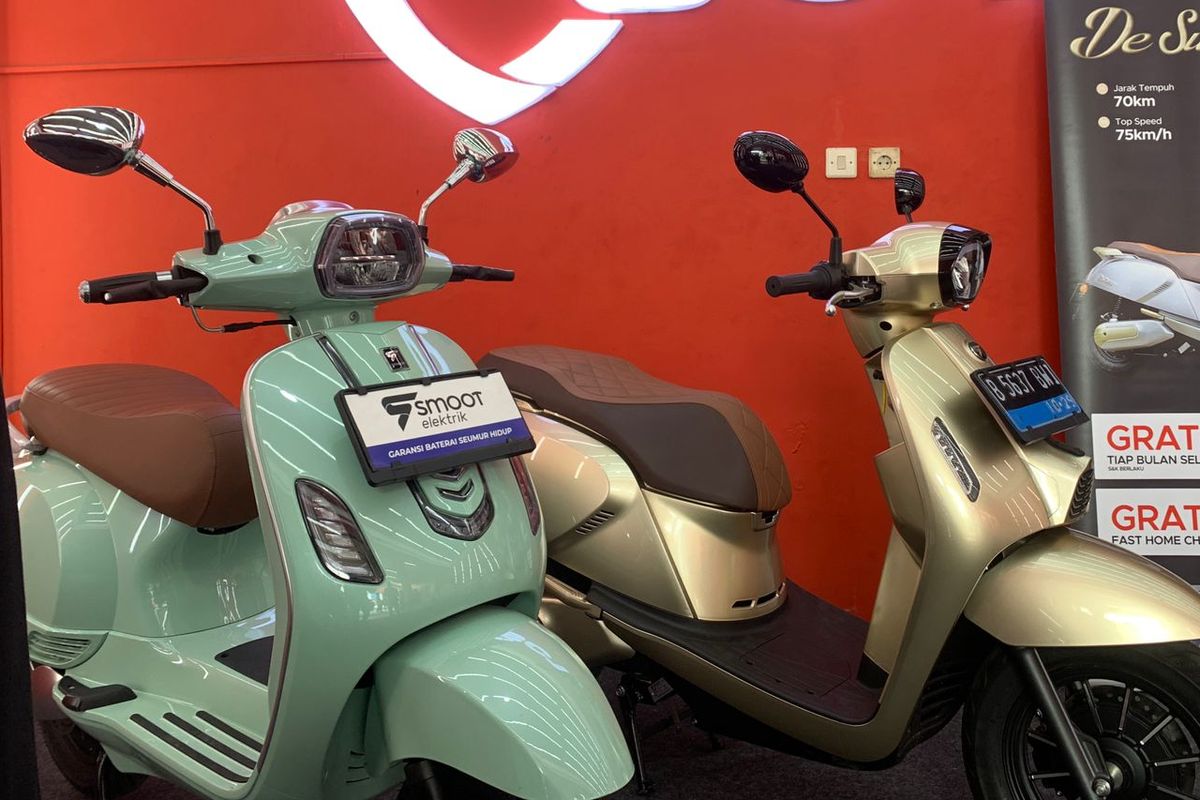 Smoot Motor Indonesia, motor listrik, model baru, Model baru, diskon menarik, Smoot Motor Rilis Model Baru Tahun Ini