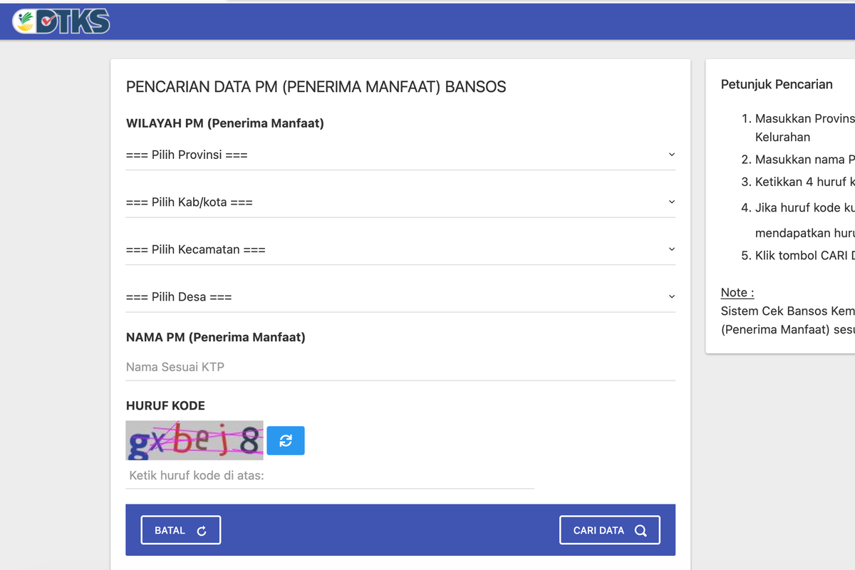bansos, BPNT, cek penerima bansos PKH dan BPNT 2026, Penerima Bansos PKH dan BPNT 2026, Bansos PKH dan BPNT Tahap I Cair Februari 2026, Begini Cara Cek Penerimanya