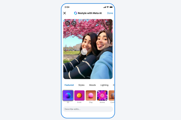 Facebook, aplikasi, media sosial, Meta Rilis Fitur AI Baru, Bisa Bikin Foto Profil Facebook Ala Film 