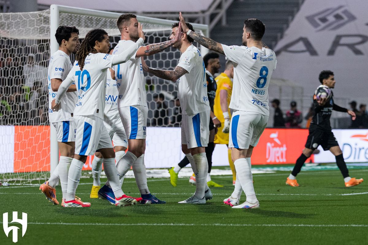 Liga Pro Arab Saudi, Al Hilal, Karim Benzema, Simone Inzaghi, Al Shabab, Al Hilal Bangkit Tanpa Benzema, Taklukkan Al Shabab 5-3