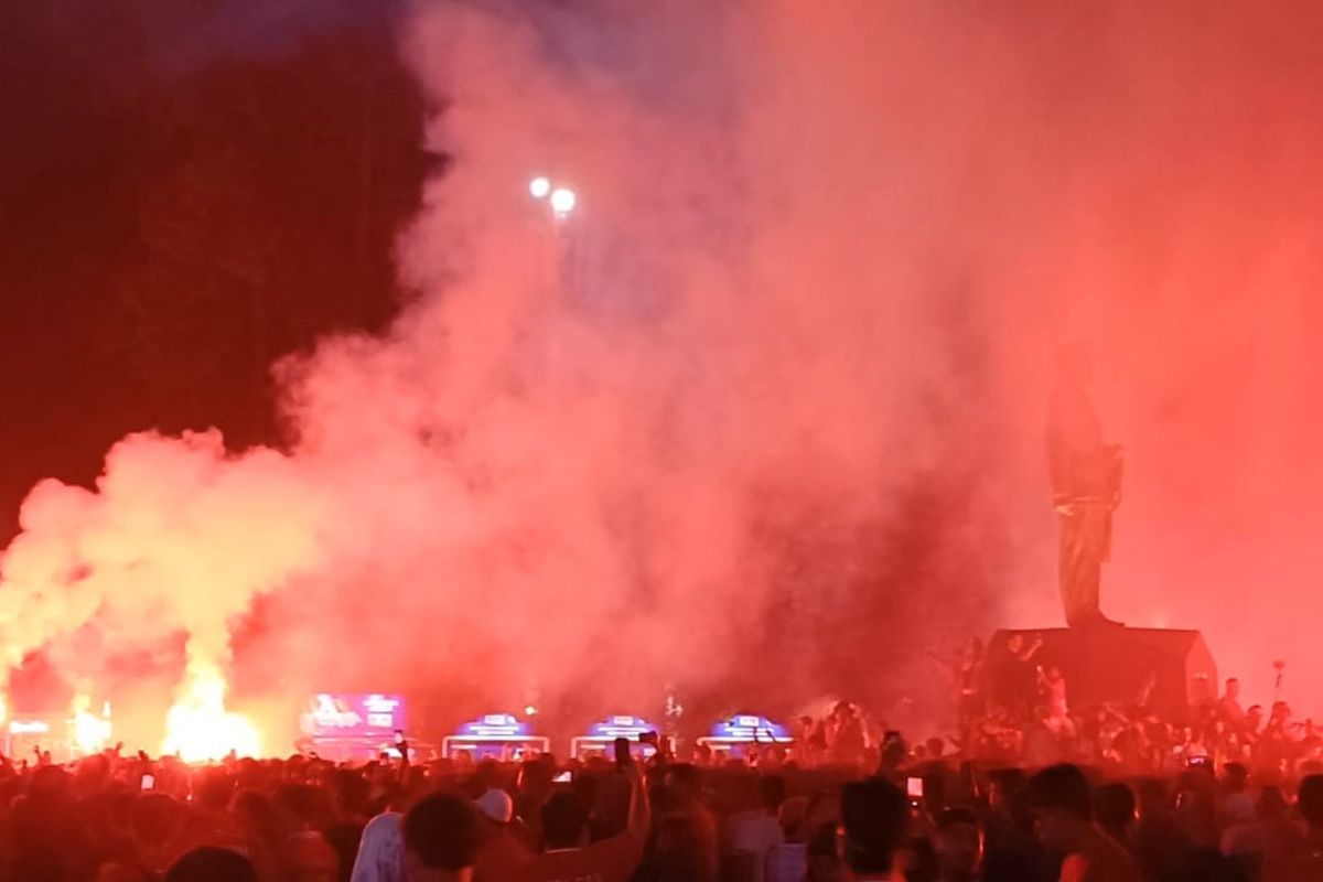 Timnas Indonesia, China, Timnas Indonesia vs China, Timnas Indonesia Vs China: 2 Jam Jelang Laga, GBK Sudah Menyala