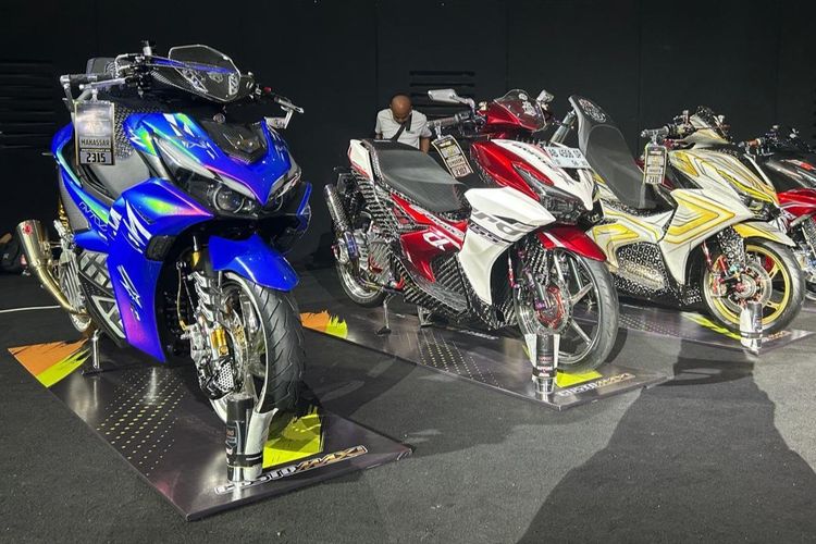 modifikasi, CustoMAXI, NMAX, XMAX, CustoMAXI Yamaha 2025, Daftar Pemenang Grand Final CustoMAXI Yamaha 2025