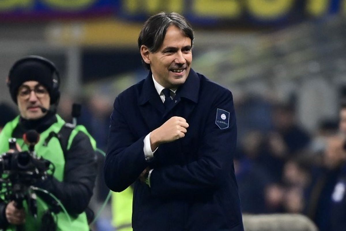 Inter Milan, Simone Inzaghi, AC Milan, Coppa Italia, Sergio Conceicao, Inter vs Milan, Semifinal Coppa Italia Inter Milan Vs AC Milan, Duel Dua Pelatih yang Tengah Perang Dingin