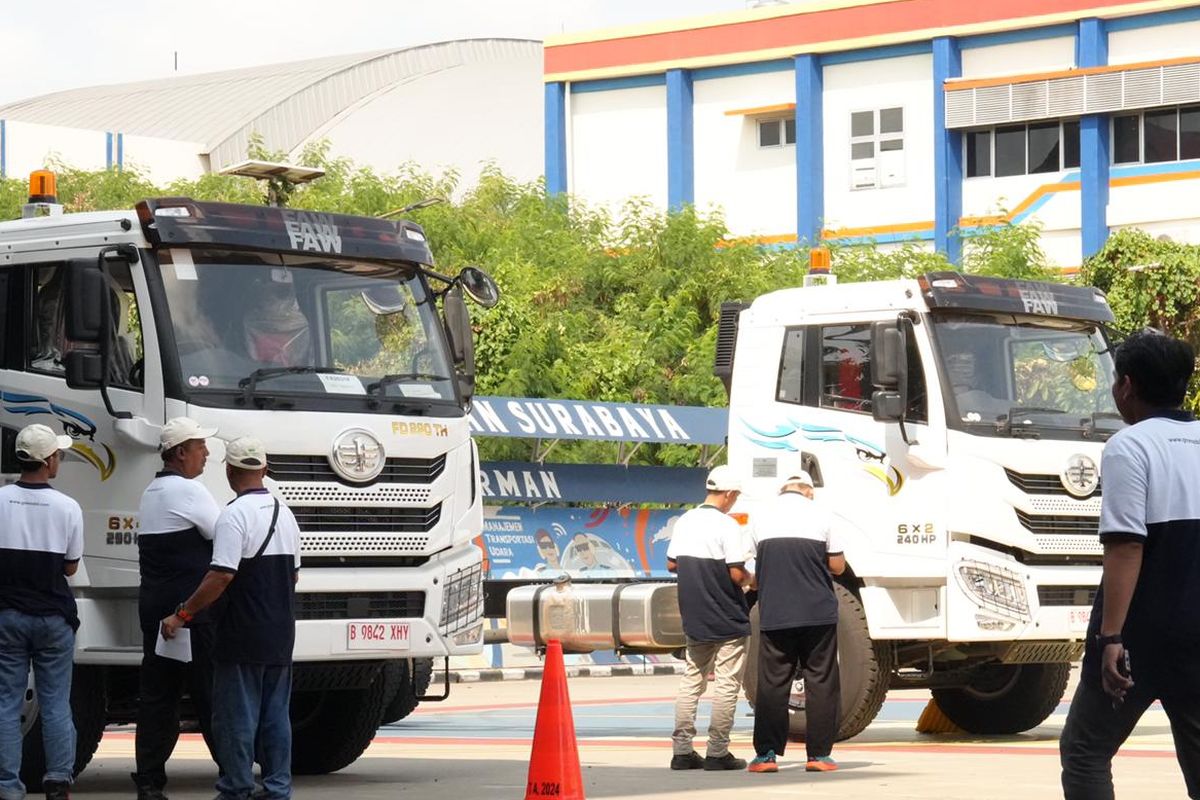 Keselamatan, pengemudi, bimtek, Kemenhub Tekan Fatalitas Kecelakaan Sopir Logistik Lewat Bimtek
