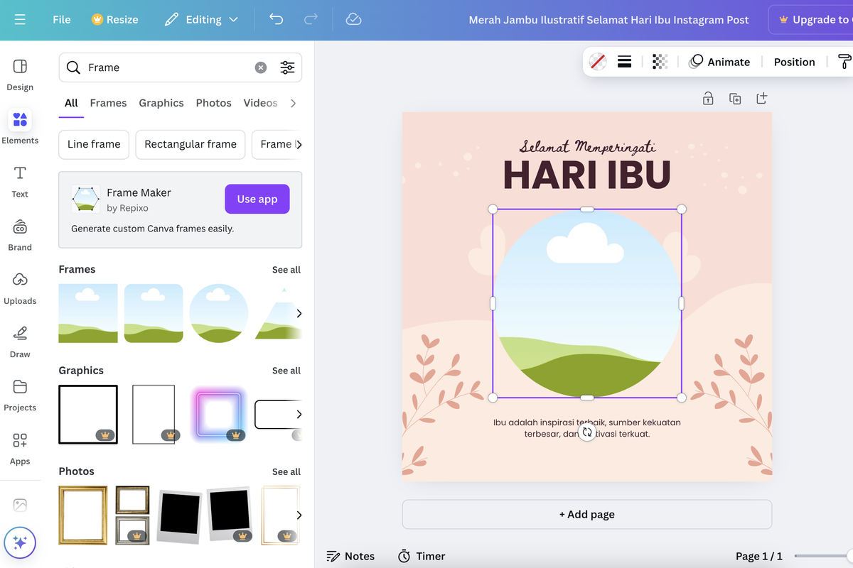 Twibbon, Canva, Canva.com, canva.com, cara buat twibbon di canva, Cara Buat Twibbon Tema Ulang Tahun, Korporat, dan Perayaan Tertentu Pakai Canva