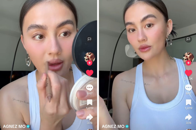 Agnez Mo, Agnes Monica, tutorial makeup, makeup agnez mo, tutorial makeup agnez mo, full lips agnez mo, bibir agnez mo, Rahasia Bibir Full ala Agnez Mo, Cukup 3 Langkah Makeup