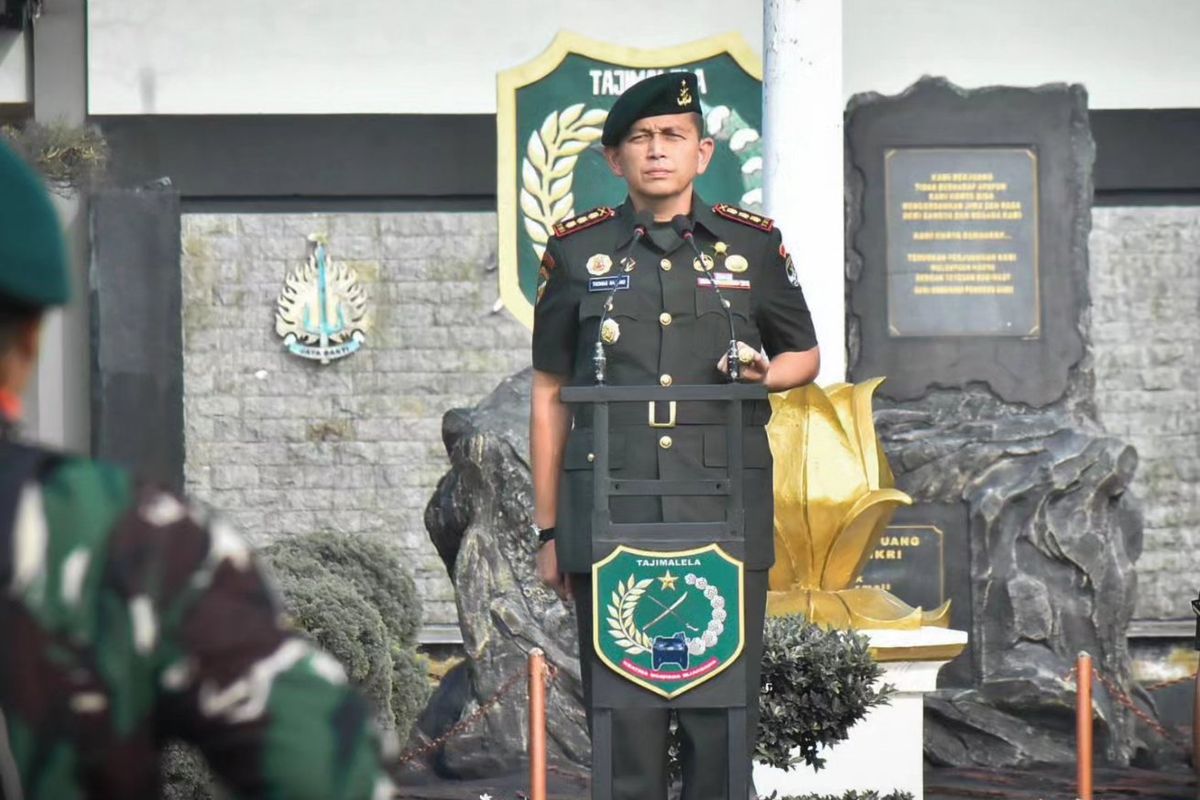SMA Taruna Nusantara, Mutasi TNI, kolonel thomas rajunio, danrem bogor, komandan brigif 1 jaya sakti, Sosok Kolonel Thomas Rajunio yang Pecah Bintang, Alumni Taruna Nusantara Jadi Jenderal Danrem Bogor