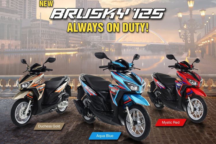 Kawasaki, Brusky 125, skutik, spesifikasi, Kawasaki Brusky 125, Ulik Spesifikasi Kawasaki Brusky 125, Calon Skutik Baru Geng Ijo?