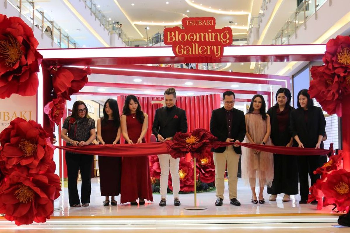 perawatan rambut, Pameran imersif, pameran multisensori, Tsubaki, Pameran Multisensori dari Tsubaki Blooming Gallery