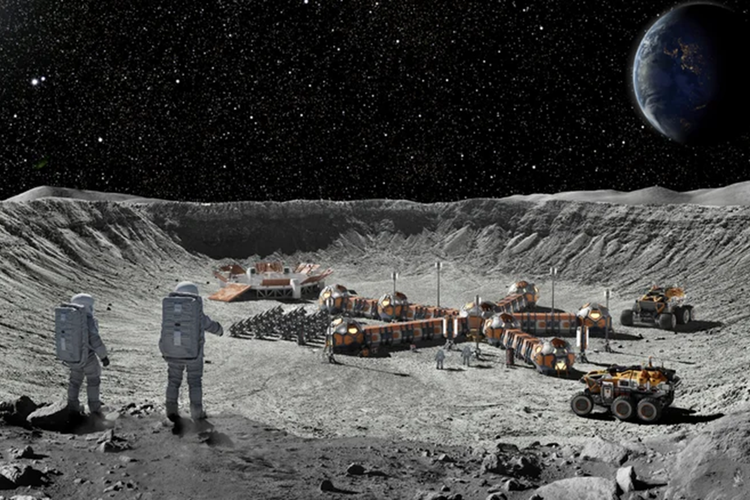 NASA, astronaut, kutub, Bulan, China, Bumi, China Mulai Berburu 