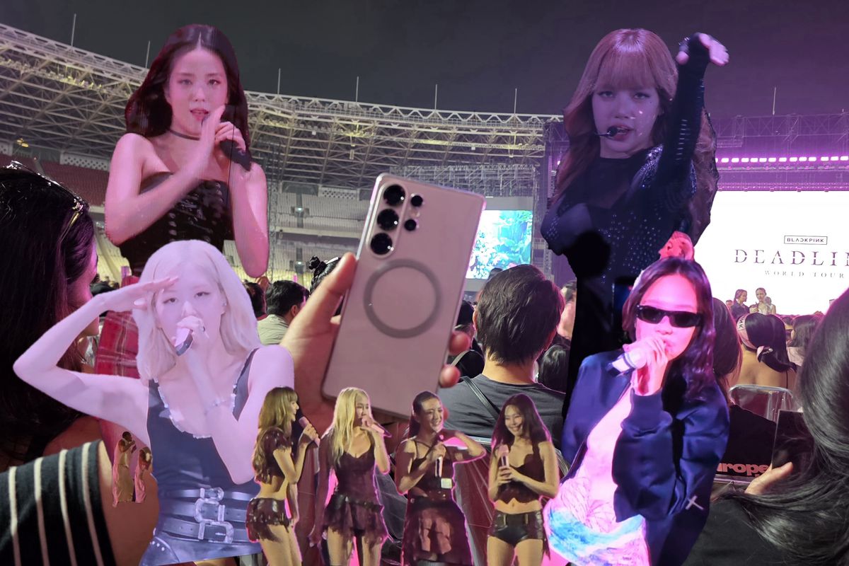 Jennie, Jisoo, Lisa, Blackpink, Samsung, BLACKPINK, rose, konser blackpink jakarta, fancam, Pro Video, Samsung S25 Ultra, Samsung Galaxy S25 Ultra, fancam blackpink, Samsung S25 Ultra Buktikan Zoom Andalan untuk Fancam Blackpink Jarak Jauh