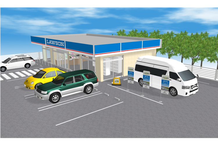 Jepang, Lawson Jepang, jepang, lawson jepang buka layanan parkir menginap, tarif parkir menginap lawson jepang, menginap di lawson jepang, Tarif Hotel Mahal, Turis Kini Bisa Menginap di Parkiran Lawson Jepang