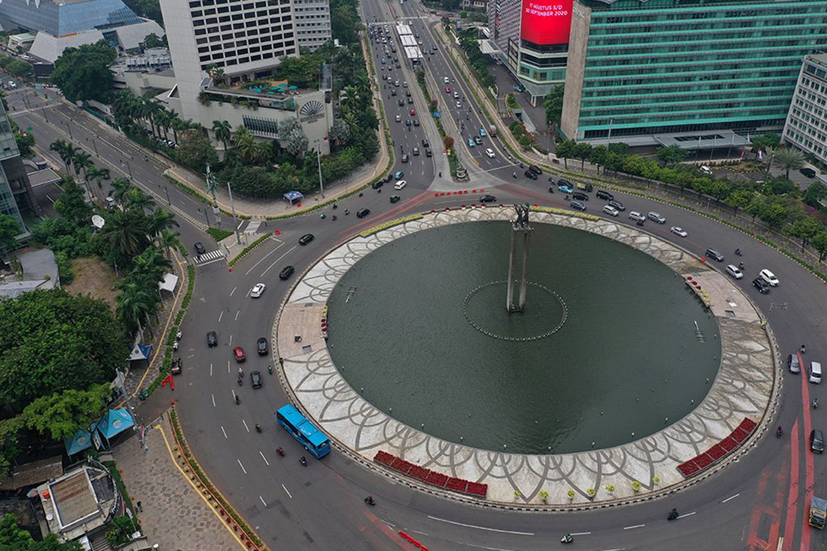 bundaran, roundabout, Masih Banyak yang Salah, Ini Aturan Prioritas di Bundaran Jalan