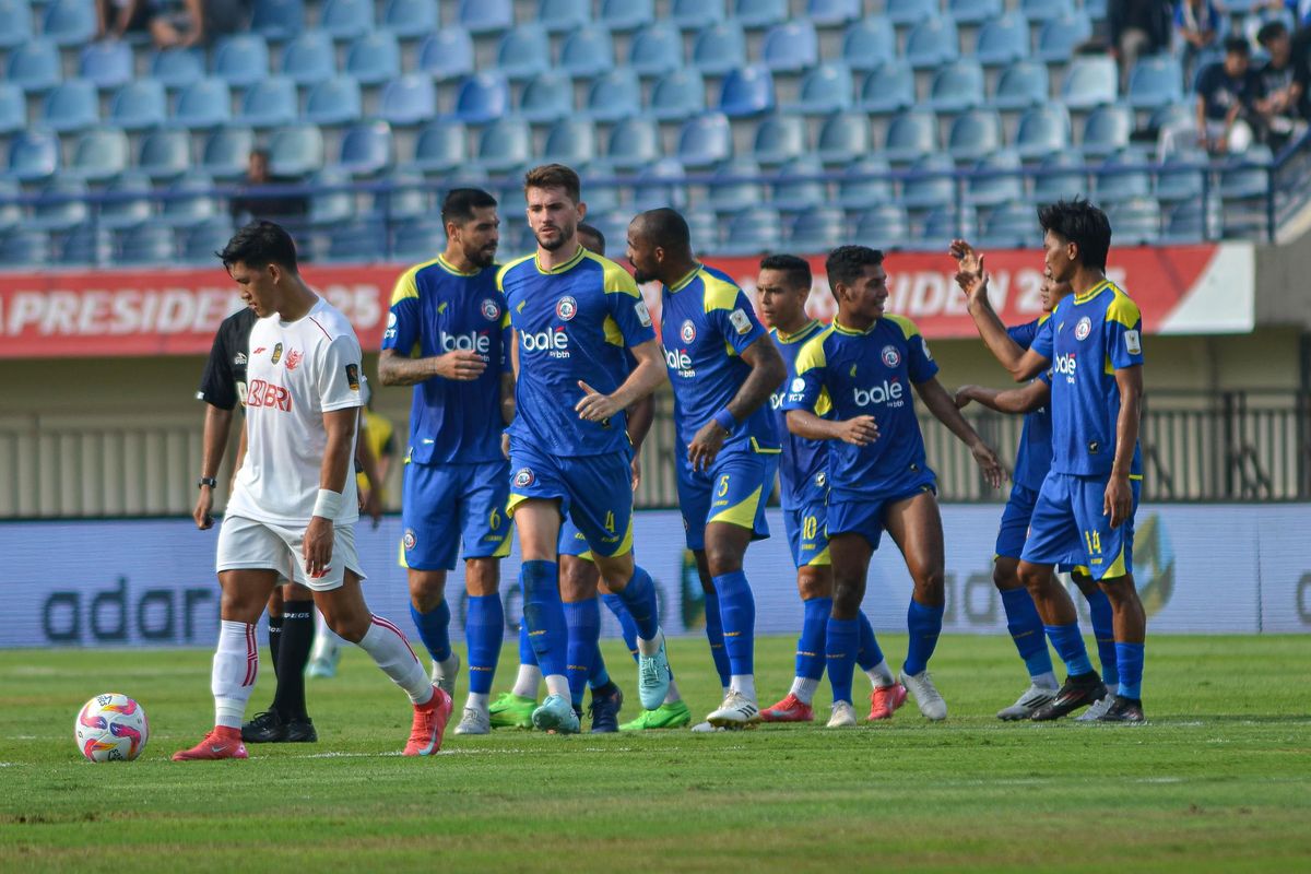 Super League, Arema FC, PSBS Biak, Arema FC vs PSBS Biak, Super League 2025-2026, jadwal super league 2025-2026, Arema FC Vs PSBS Biak: Singo Edan Janjikan Wajah Berbeda di Hari Ulang Tahun