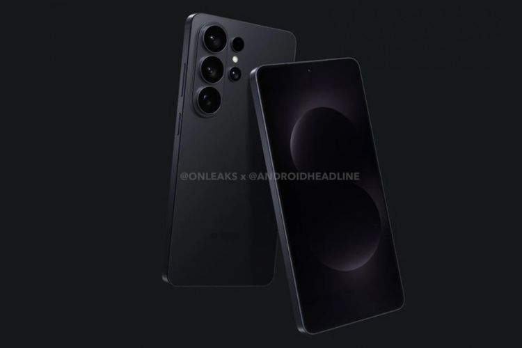 Samsung, bocoran desain, Samsung Galaxy S26 Ultra, render Samsung Galaxy S26 Ultra, Bocoran Wujud Ponsel Samsung Galaxy S26 Ultra, Datar dan Tipis