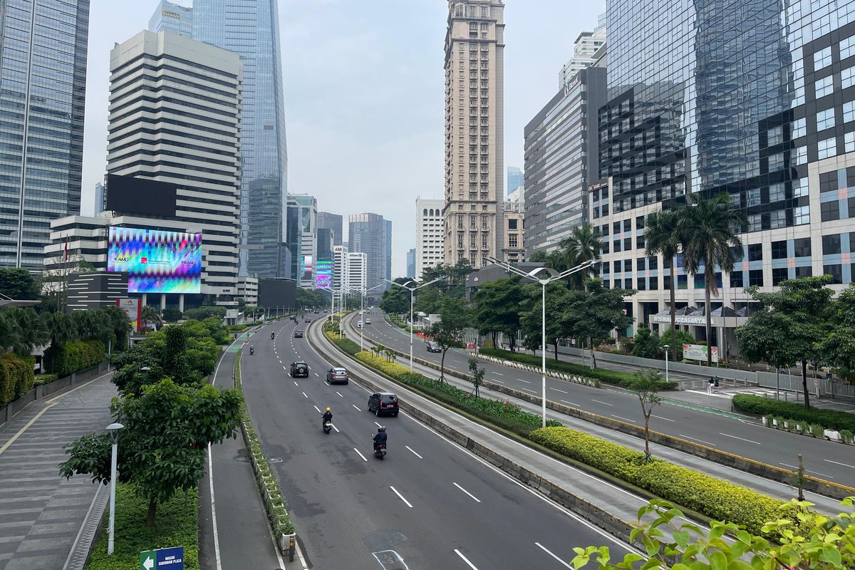 Jakarta, Potret Sunyi Jakarta di Hari Lebaran: “Pemain Inti” yang Tersisa