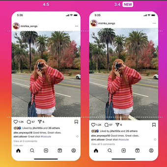 Instagram, gambar, kreator, media sosial, Meta, instagram, instagram feeds, Feed Instagram Kini Dukung Rasio Gambar 3:4, Lebih Umum di Kamera HP