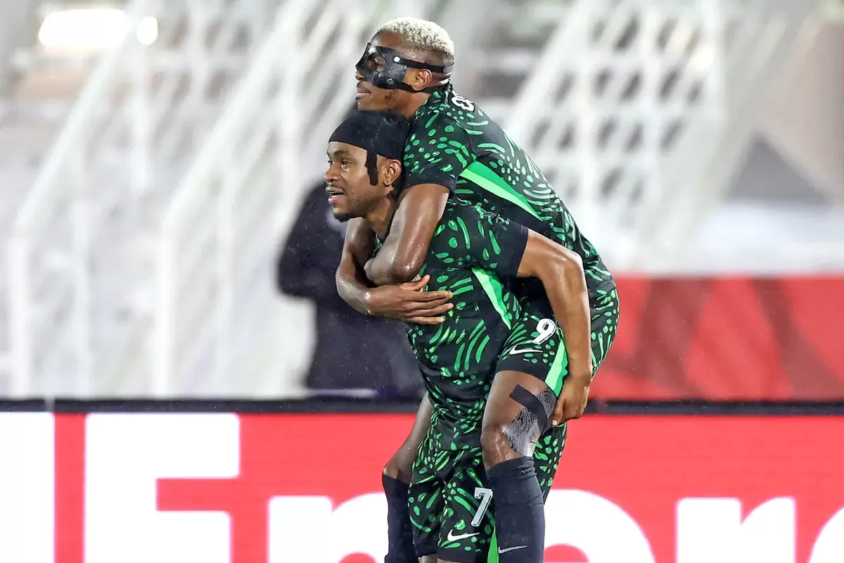 Aljazair, Nigeria, Victor Osimhen, Piala Afrika, Luca Zidane, Hasil Piala Afrika 2025: Nigeria Tantang Maroko di Semifinal Usai Libas Aljazair 2-0