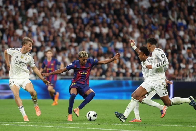Barcelona, Real Madrid, Piala Super Spanyol, Pelatih Real Madrid, Xabi Alonso, final Piala Super, Hasil Barcelona Vs Real Madrid 3-2: Perasaan Campur Aduk Xabi Alonso usai Kalah