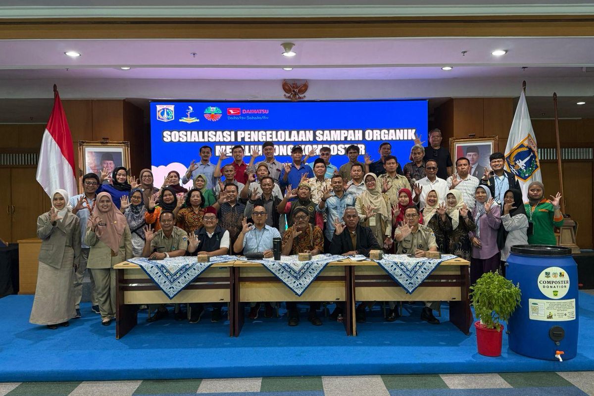 Daihatsu, pupuk, sampah organik, Upaya Daihatsu Dorong Pengelolaan Lingkungan Berkelanjutan