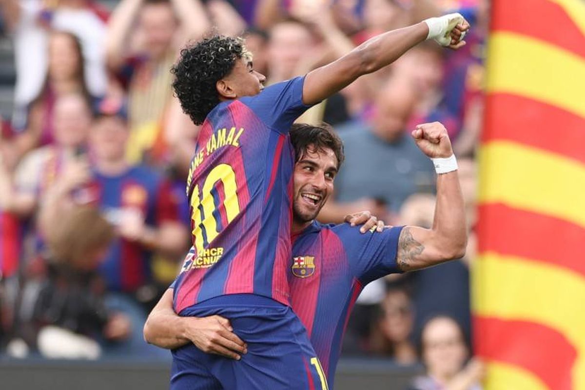 Barcelona, Real Madrid, Liga Spanyol, Hasil Barcelona vs Espanyol, Hansi Flick, Barca Unggul 9 Poin dari Real Madrid, Hansi Flick: Perburuan Gelar Belum Selesai