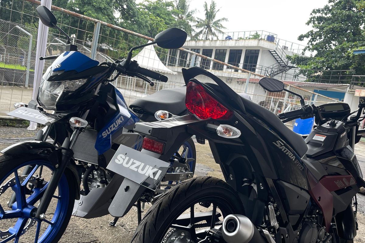 underbone, Suzuki Satria, Satria F150, Satria Pro, fitur, sepeda motor, Suzuki satria, Nafas Baru Suzuki Satria di Indonesia (Video)