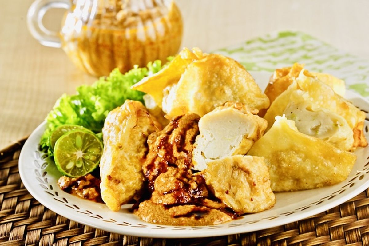 resep, batagor, hidangan, menu, sahur, berbuka puasa, Resep Batagor ala Kaki Lima, Gurih untuk Menu Sahur dan Buka Puasa, Bahan batagor, Bahan sambal kacang, Bahan pelengkap, Cara membuat batagor