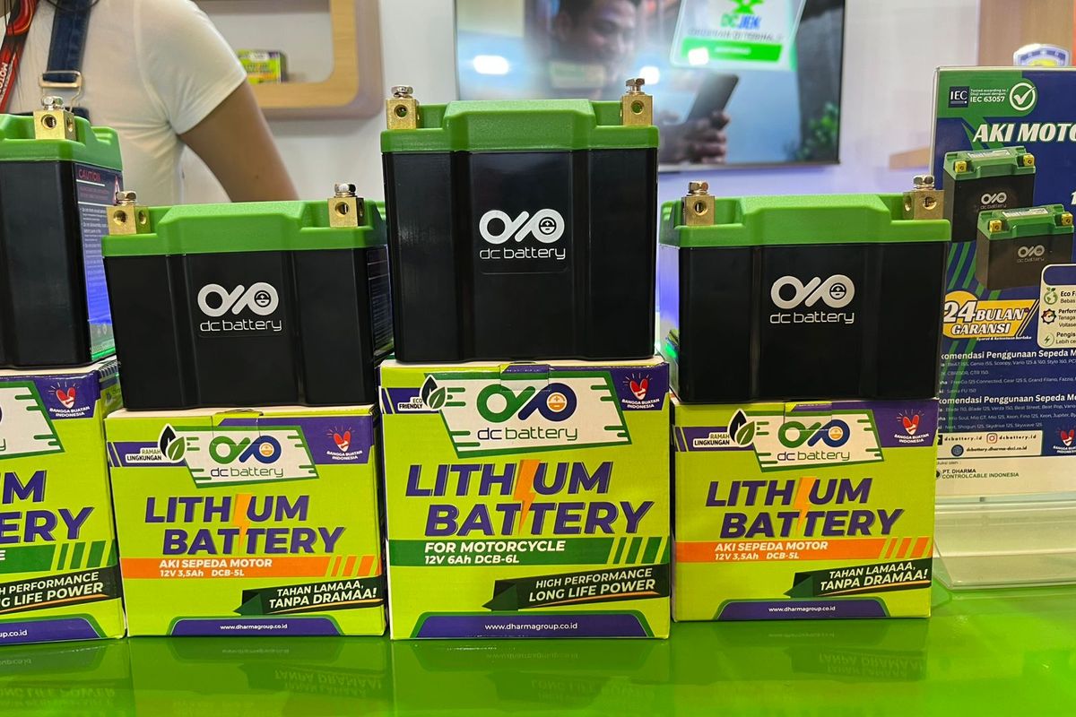 Dharma Group, aki lithium, Ini Kelebihan Aki Lithium buat Sepeda Motor
