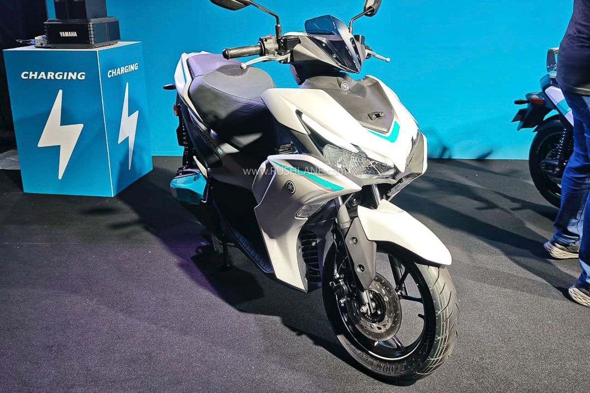 Aerox E, Aerox listrik, motor listrik Yamaha, Meluncur di India, Kapan Yamaha Aerox Listrik Dijual di Indonesia?