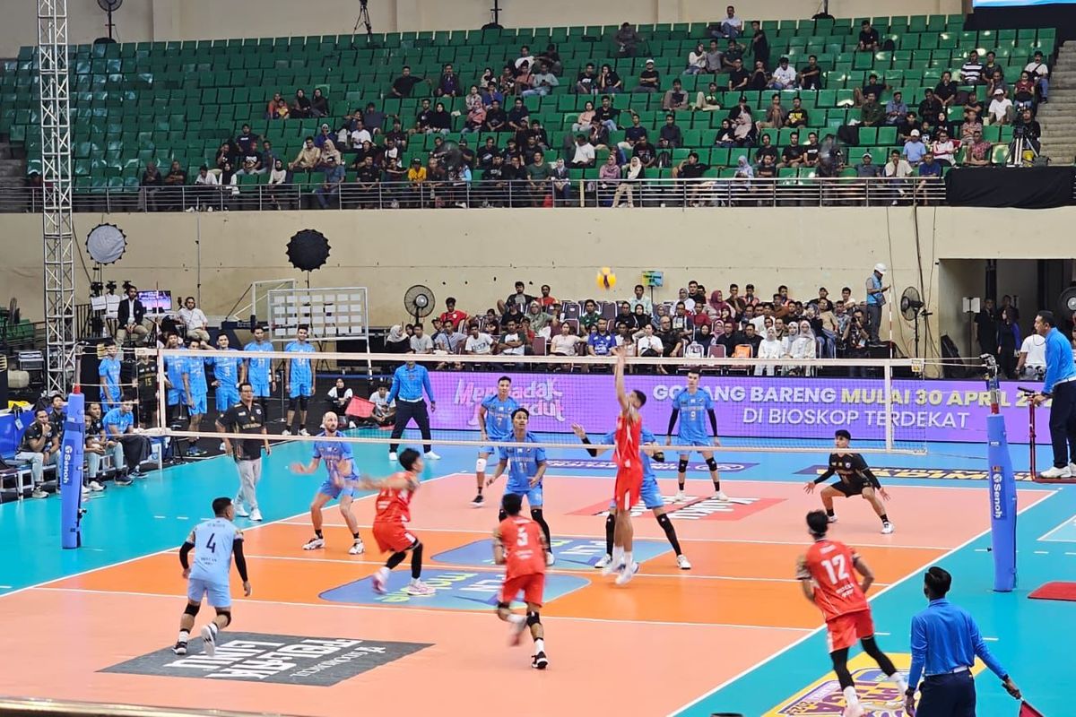 Surabaya Samator, LavAni, surabaya samator, hasil Proliga, Proliga, Lavani, Proliga 2025, Jakarta LavAni Livin’ Transmedia, final four proliga 2025, sumsel babel voli, Hasil Final Four Proliga 2025: Sumsel Balbel Libas Surabaya Samator, Tempel LavAni