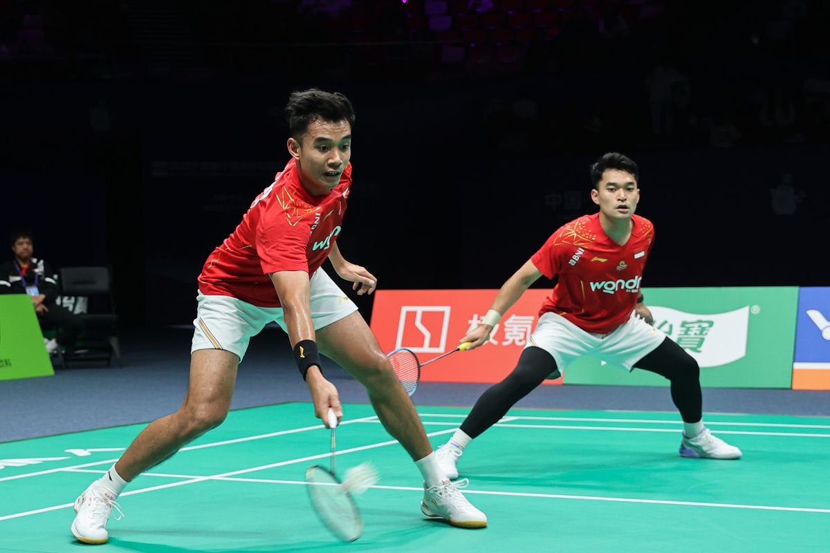 Badminton Asia Championship, Leo Rolly Carnando/Bagas Maulana, Leo/Bagas, bac 2025, semifinal bac 2025, BAC 2025: Gugur di Semifinal, Leo/Bagas Bersyukur Bawa Perunggu