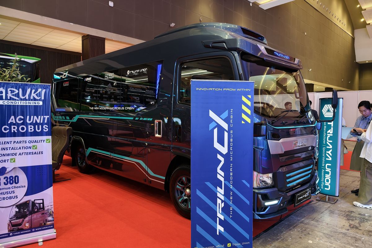 Triun CX, Trijaya Union, Karoseri Trijaya Union Go International dengan Mikrobus Triun CX
