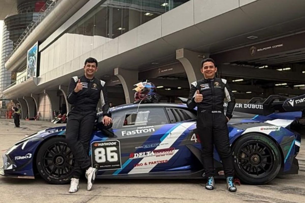Lamborghini, Lamborghini Super Trofeo, balapan Lamborghini, lamborghini, lamborghini super trofeo, balapan lamborghini, Pebalap Indonesia Raih Podium Lamborghini Super Trofeo Asia 2025 di China