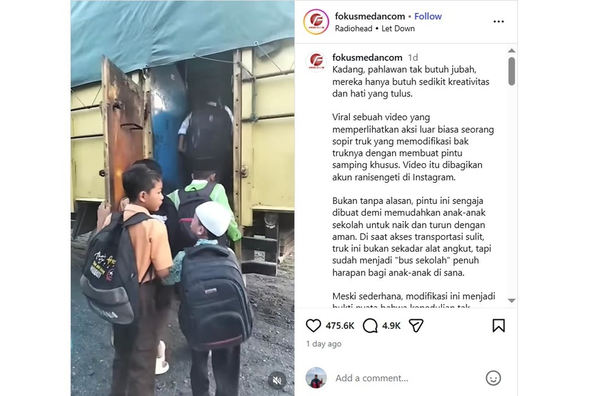 truk, bus sekolah, Karoseri, Viral Truk Disulap Jadi Bus Sekolah, Pakar Ingatkan Bahaya Keselamatan
